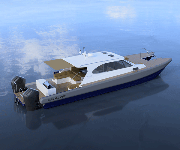 Lloyd Stevenson - Catalyst Yacht Tender 600x500px