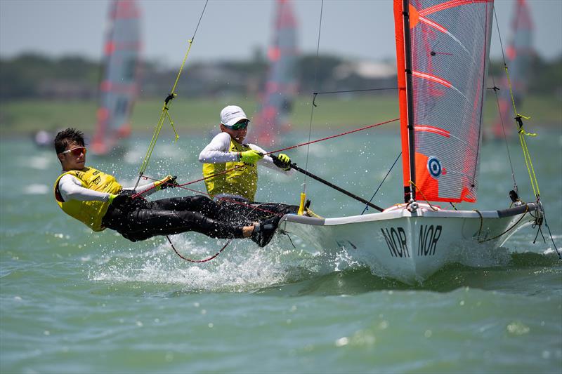 NOR - 29er - Youth Sailing World Championships, Corpus Christi, Texas, USA July 2018 - photo © Jen Edney / World Sailing