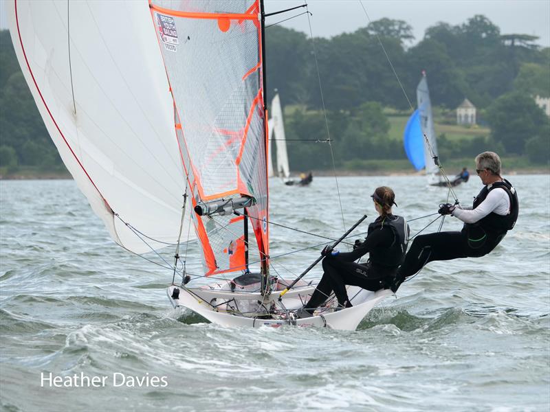 River Exe Regatta 2023 photo copyright Heather Davies taken at Topsham Sailing Club and featuring the 29er class