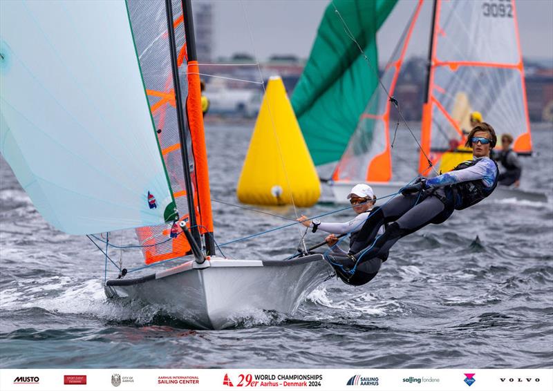 2024 29er World Championships Day 1 - photo © Kristian Joos / www.sailing.pics