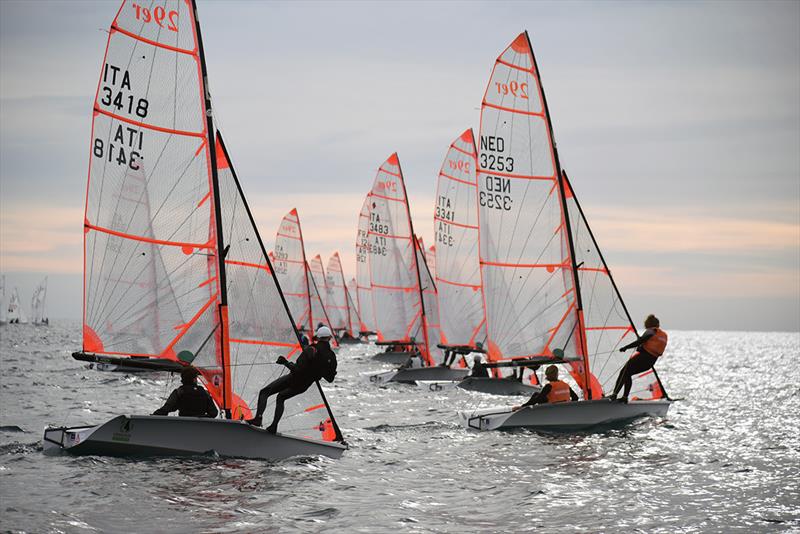 The 29er class has launched the EuroCup 2025 in Palamós - 48th Palamós Christmas Race photo copyright Alfred Farré taken at Club de Vela Palamos and featuring the 29er class