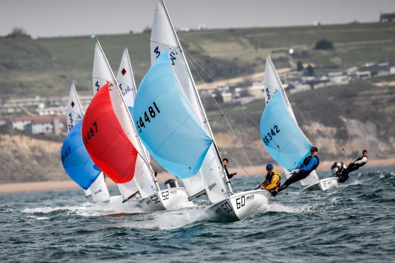 Calum Cook and Calum Bell, 420 - photo © RYA / British Youth Sailing / Paul Wyeth