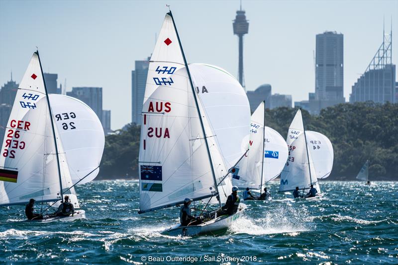 Sail Sydney 2018 photo copyright BeauOutteridge taken at Australian Sailing and featuring the 470 class