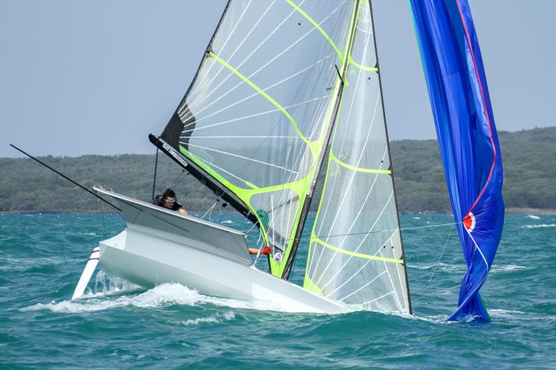 Tom Fyfe, James Wilson (NZL) 49er - Hyundai Worlds - Day 2 , December 4, 2019 , Auckland NZ - photo © Richard Gladwell / Sail-World.com