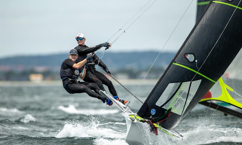 49er - Day 4 - European Championships - Aarhus, Denmark - July 2022 - photo © Peter Brogger