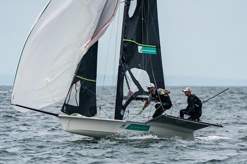 Tom Burton and Max Paul at Sail Melbourne 2023 - photo © Beau Outteridge