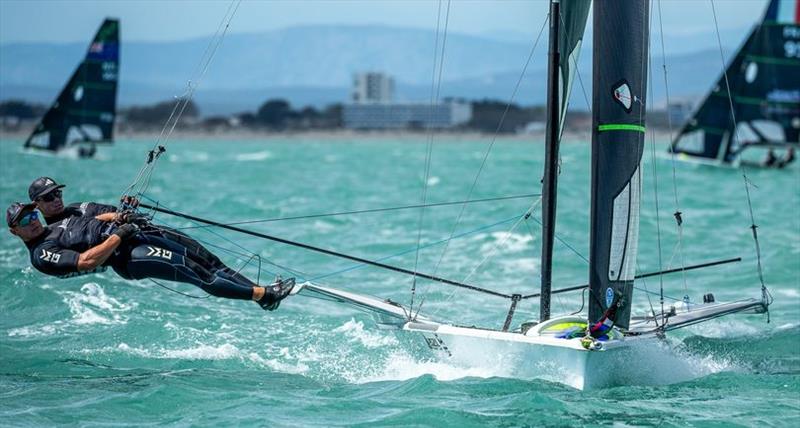 McHardie/McKenzie (NZL) - 49er Europeans - La Grande Motte International Regatta 2024 - France - May 2024 - photo © YCGM / Didier Hillaire