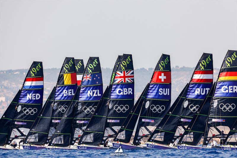  49er  - Marseille - Paris2024 Olympic Regatta - July 28, 2024 - photo © World Sailing / Lloyd Images