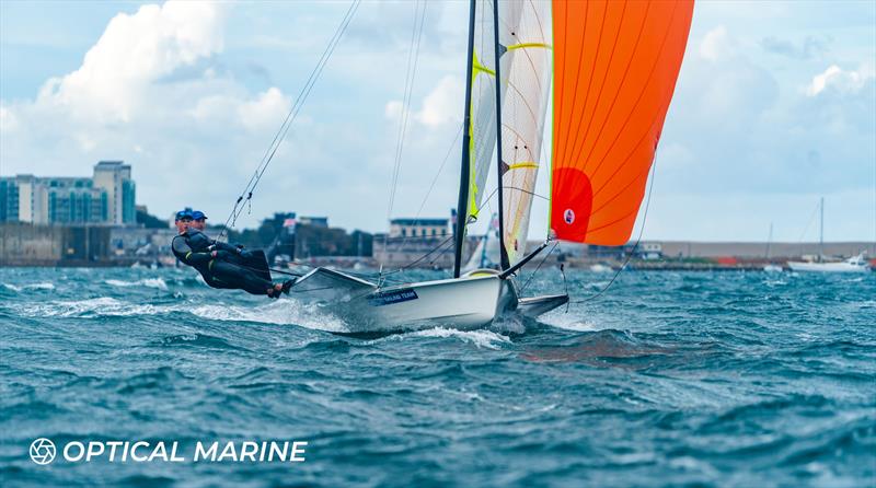 49er FX and 49er UK Nationals 2024 at the WPNSA - photo © Optical Marine / Noah Fitzgerald