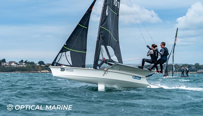 49er FX and 49er UK Nationals 2024 at the WPNSA - photo © Optical Marine / Noah Fitzgerald