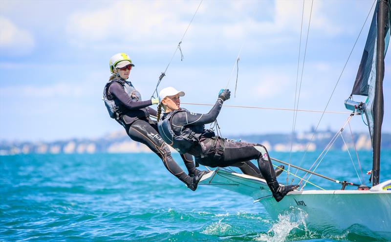 49erFX - Day 2 - Oceanbridge Sail Auckland 2025 - March 1, 2025 - photo © Jacob Fewtrell Media