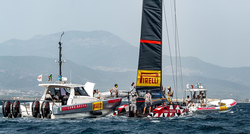 Luna Rossa Prada Pirelli - LEQ12  - Day 80 - July 25, 2023 - Barcelona - photo © Ivo Rovira / America's Cup