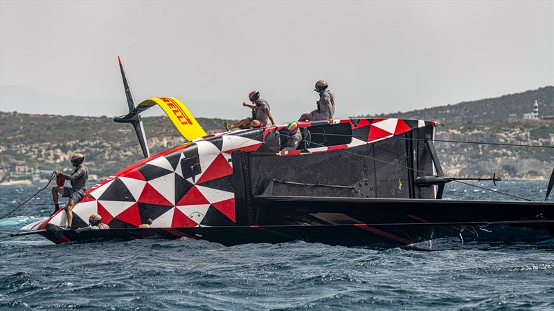 Luna Rossa Prada Pirelli - LEQ12  - Day 80 - July 25, 2023 - Barcelona - photo © Ivo Rovira / America's Cup