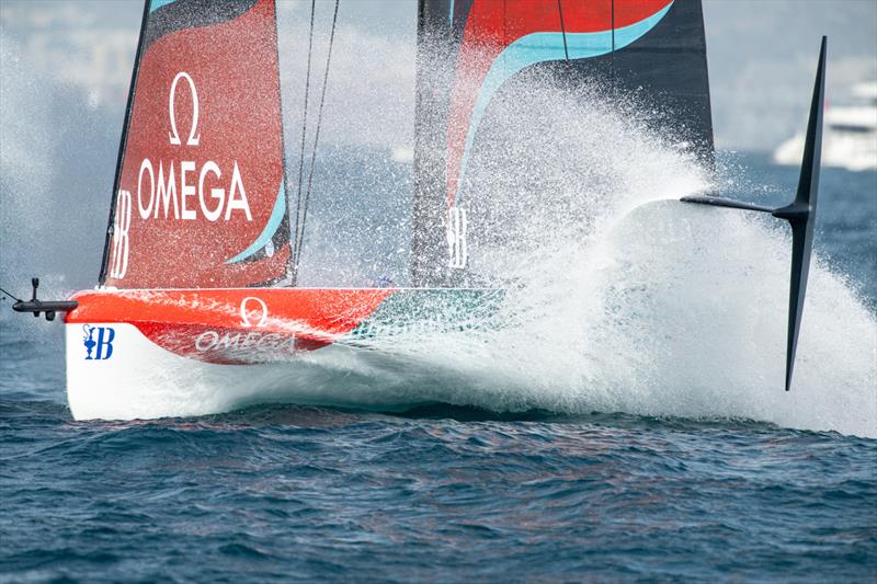 Emirates Team NZ - America's Cup Preliminary Regatta - Day 3 -  Vilanova - September 17, 2023 photo copyright America's Cup Media taken at Club Náutic Vilanova and featuring the AC40 class