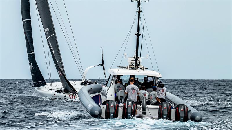 American Magic - AC40 - Day 64 - Barcelona - September 19, 2023 - photo © Paul Todd/America's Cup