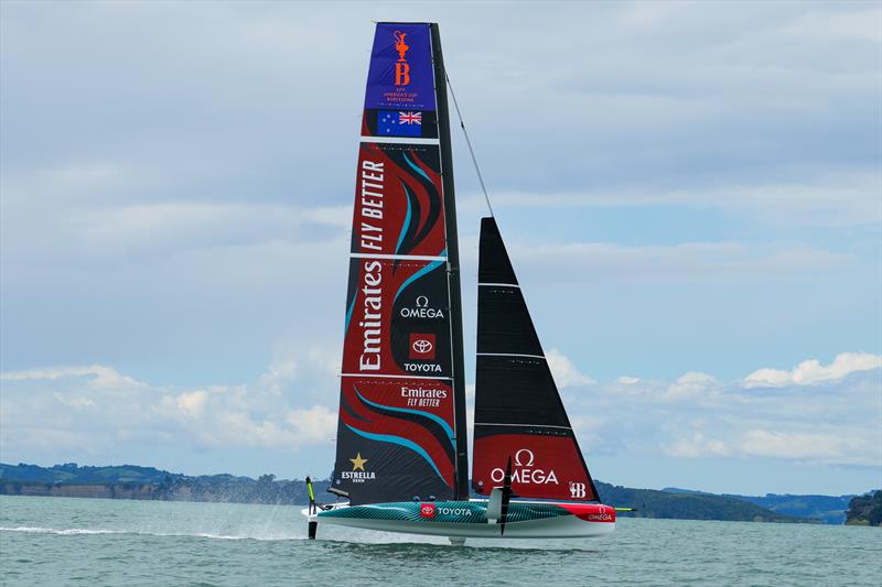 Emirates Team New Zealand  - AC40/LEQ12 -  Auckland - November 7, 2023 - photo © Sam Thom / America's Cup