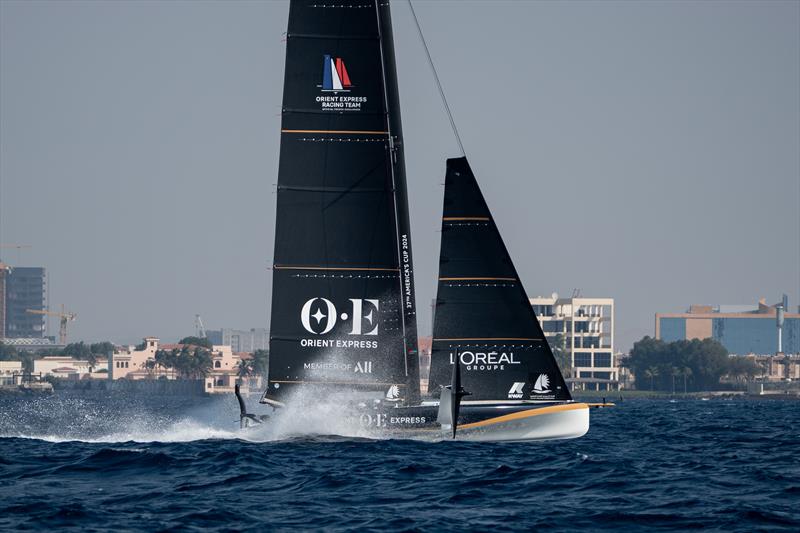 Day 3 - AC40 - Preliminary Regatta - Jeddah, Saudi Arabia photo copyright Alexander Champy-McLean / OERT taken at Jeddah Yacht Club and featuring the AC40 class