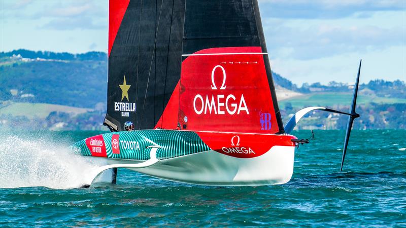 Emirates Team New Zealand - AC40 - Day 75 - May 9, 2024 - Auckland photo copyright Sam Thom/America's Cup taken at Royal New Zealand Yacht Squadron and featuring the AC40 class