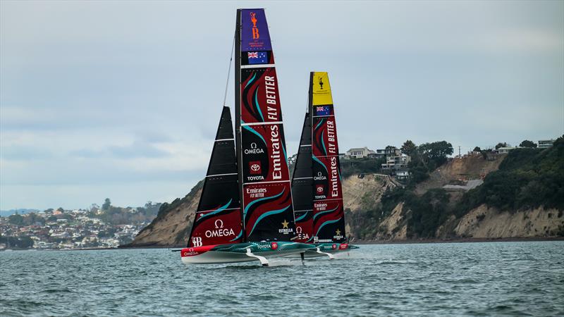 Emirates Team New Zealand - AC40- LEQ12 - Day 84 - June 7, 2024 - Auckland - photo © Sam Thom/America's Cup