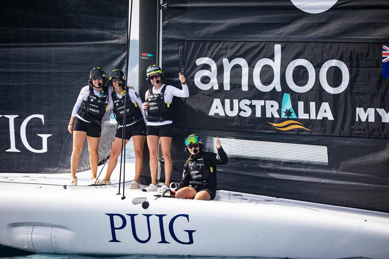 Women's Squad for Andoo Team Australia - photo © Nic Douglass @sailorgirlHQ