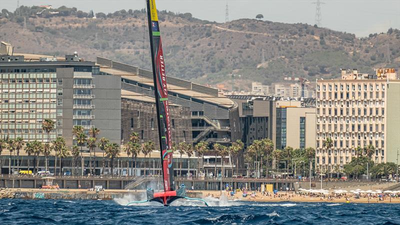 Emirates Team New Zealand - AC75  - Day 25 - July 25, 2023 - Barcelona - photo © Job Vermeulen / America's Cup