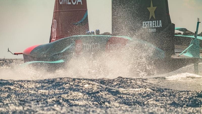 Emirates Team New Zealand - AC75  - Day 25 - July 25, 2023 - Barcelona - photo © Job Vermeulen / America's Cup