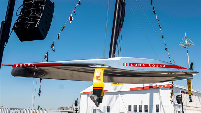 Luna Rossa Prada Pirelli - AC75 - Cagliari, Sardinia - April 13, 2024 - photo © AC37 Joint Recon Team