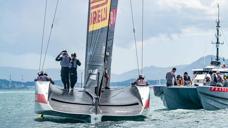 Luna Rossa - AC75 - Day 12 - May 9, 2024 - Cagliari photo copyright Ivo Rovira / America's Cup taken at Circolo della Vela Sicilia and featuring the AC75 class