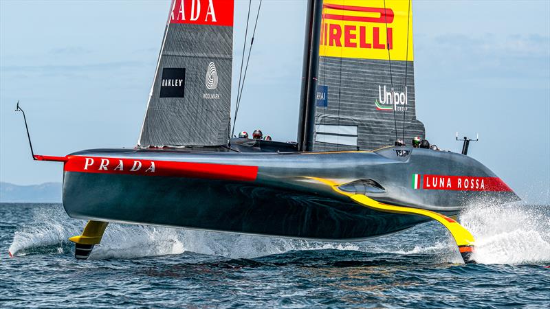 Luna Rossa - AC75 - Day 12 - May 9, 2024 - Cagliari photo copyright Ivo Rovira / America's Cup taken at Circolo della Vela Sicilia and featuring the AC75 class