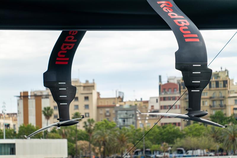 Foils - Alinghi Red Bull Racing - AC75 - Day 17 - May 15, 2024 - Barcelona - photo © Paul Todd/America's Cup