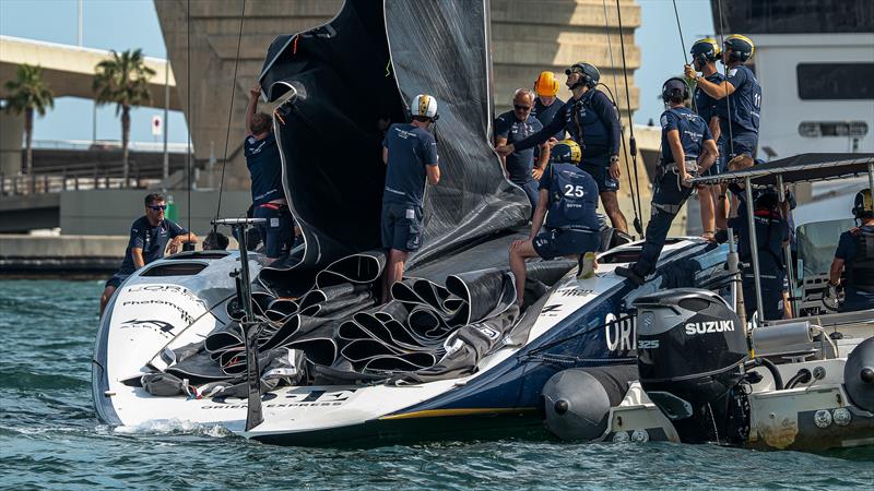 Orient Express - AC75 - Day 4 - June 4, 2024 - Barcelona - photo © Ivo Rovira / America's Cup