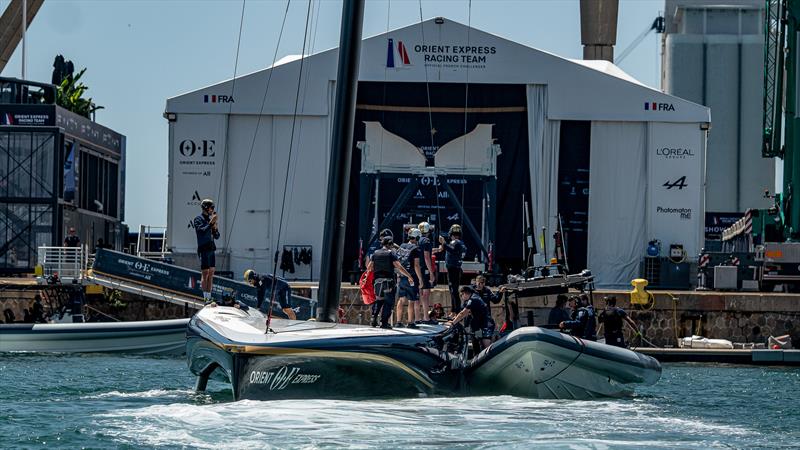 Orient Express - AC75 - Day 4 - June 4, 2024 - Barcelona - photo © Ivo Rovira / America's Cup