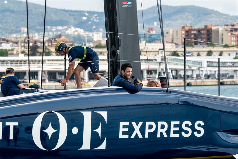 Orient Express - AC75 - Day 4 - June 4, 2024 - Barcelona photo copyright Ivo Rovira / America's Cup taken at Yacht Club de France and featuring the AC75 class