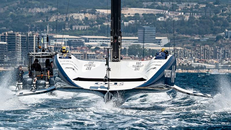 Orient Express - AC75 - Day 4 - June 4, 2024 - Barcelona - photo © Ivo Rovira / America's Cup