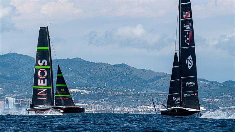 American Magic - AC75 - Day 17 - June 4, 2024 - Barcelona - photo © Ugo Fonolla / America's Cup