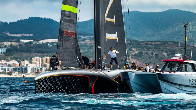 INEOS Britannia - AC75 - Day 21 - June 4, 2024 - Barcelona - photo © Paul Todd / America's Cup