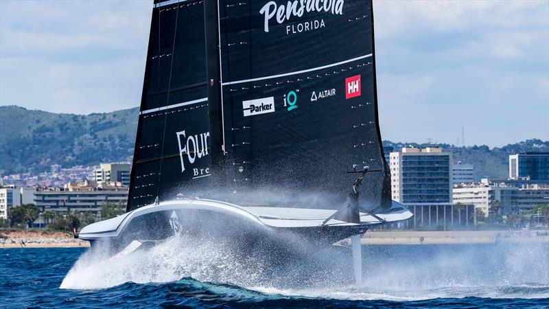 American Magic - AC75 - Day 17 - June 4, 2024 - Barcelona - photo © Ugo Fonolla / America's Cup