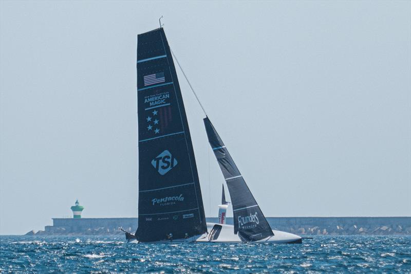 American Magic - AC75 - Day 18 - June 6, 2024 - Barcelona photo copyright Ugo Fonolla / America's Cup taken at New York Yacht Club and featuring the AC75 class