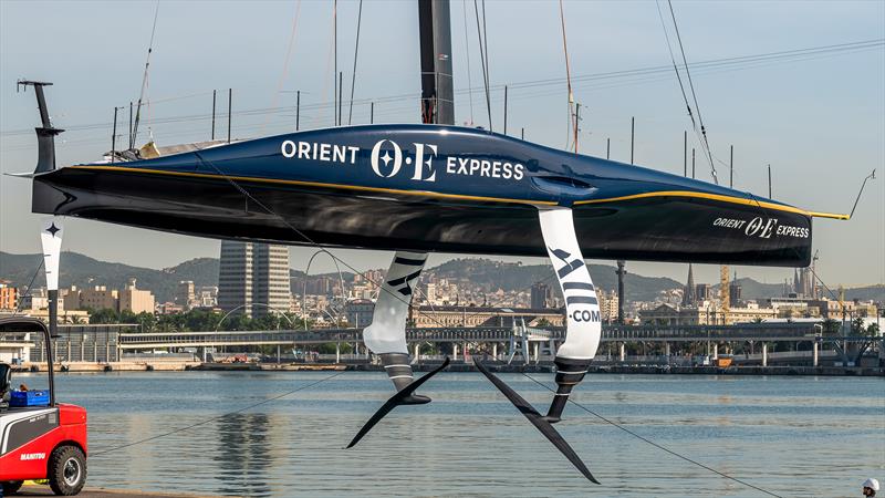 Orient Express - AC75 - Day 6 - June 7, 2024 - Barcelona - photo © Job Vermeulen / America's Cup