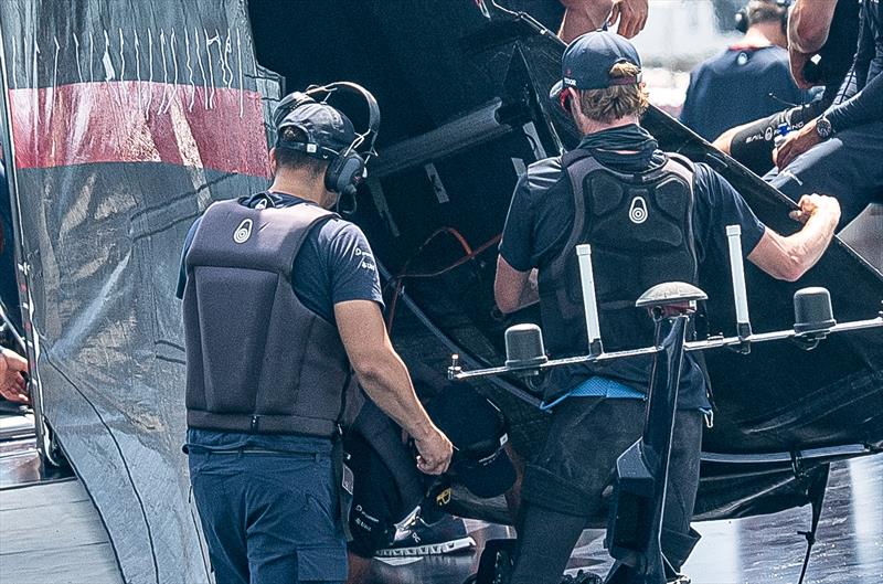 Alinghi Red Bull Racing - AC75 - Day 28 - June 7, 2024 - Barcelona - photo © Ivo Rovira / America's Cup