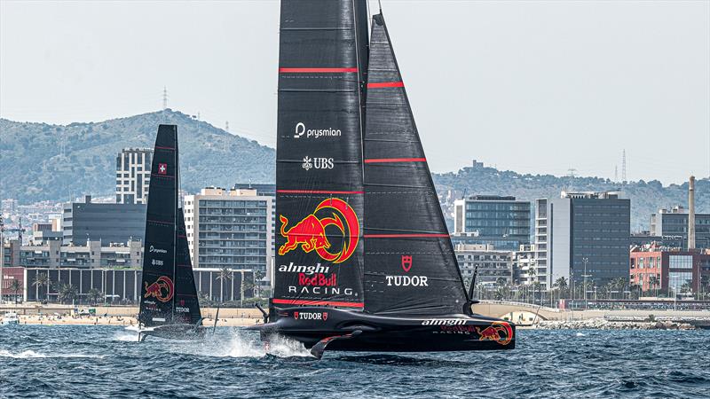 Alinghi Red Bull Racing - AC75 - Day 28 - June 7, 2024 - Barcelona - photo © Ivo Rovira / America's Cup