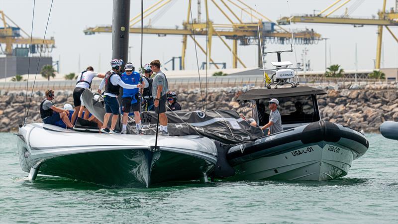 American Magic - AC75 - Day 19 - June 7, 2024 - Barcelona - photo © Ugo Fonolla / America's Cup