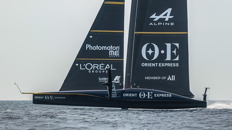 Orient Express - AC75 - Day 6 - June 7, 2024 - Barcelona photo copyright Job Vermeulen / America's Cup taken at Yacht Club de France and featuring the AC75 class