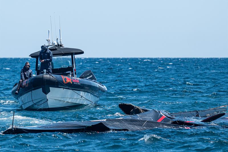 Alinghi Red Bull Racing - AC75 - Day 30 - June 13, 2024 - Barcelona photo copyright Ivo Rovira / America's Cup taken at Société Nautique de Genève and featuring the AC75 class