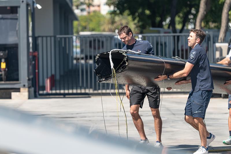 Alinghi Red Bull Racing - AC75 - Day 30 - June 13, 2024 - Barcelona photo copyright Ivo Rovira / America's Cup taken at Société Nautique de Genève and featuring the AC75 class