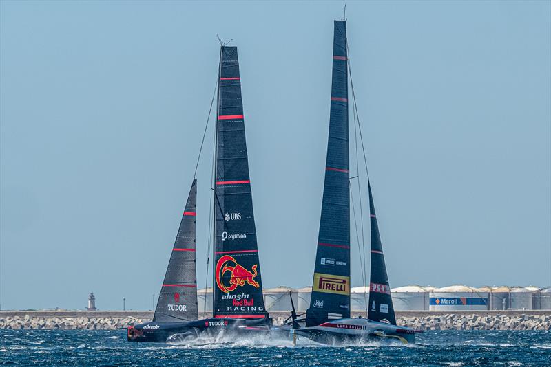 Alinghi Red Bull Racing - AC75 - Day 30 - June 13, 2024 - Barcelona - photo © Ivo Rovira / America's Cup