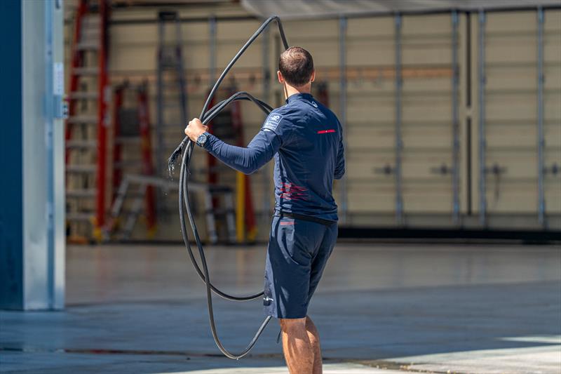 Alinghi Red Bull Racing - AC75 - Day 30 - June 13, 2024 - Barcelona photo copyright Ivo Rovira / America's Cup taken at Société Nautique de Genève and featuring the AC75 class