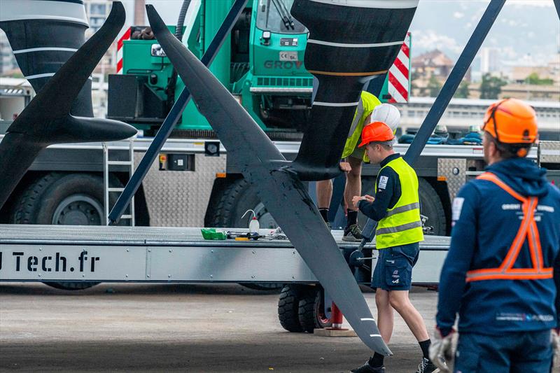 Orient Express Racing Team - AC75 - Day 10 - June 14, 2024 - Barcelona - photo © Job Vermeulen / America's Cup