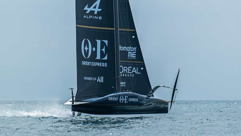 Orient Express Racing Team - AC75 - Day 10 - June 14, 2024 - Barcelona photo copyright Job Vermeulen / America's Cup taken at Yacht Club de France and featuring the AC75 class