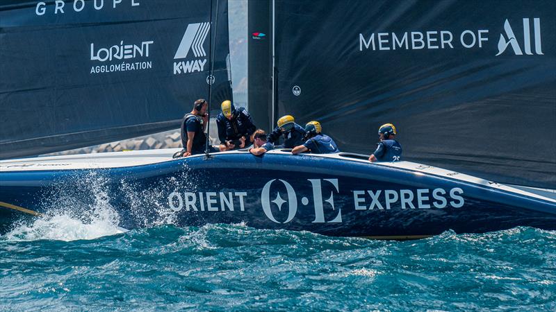 Orient Express Racing Team - AC75 - Day 10 - June 14, 2024 - Barcelona - photo © Job Vermeulen / America's Cup